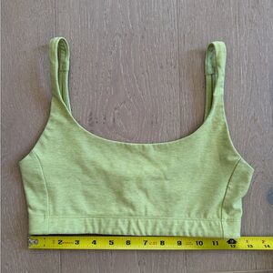 Outdoor Voices Light Green Bra